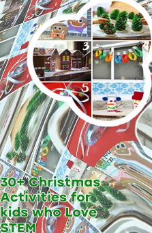 Christmas stem for kindergarten