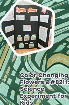 Flower science fair project