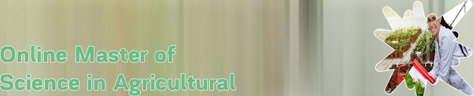 Master's degree in agriculture online